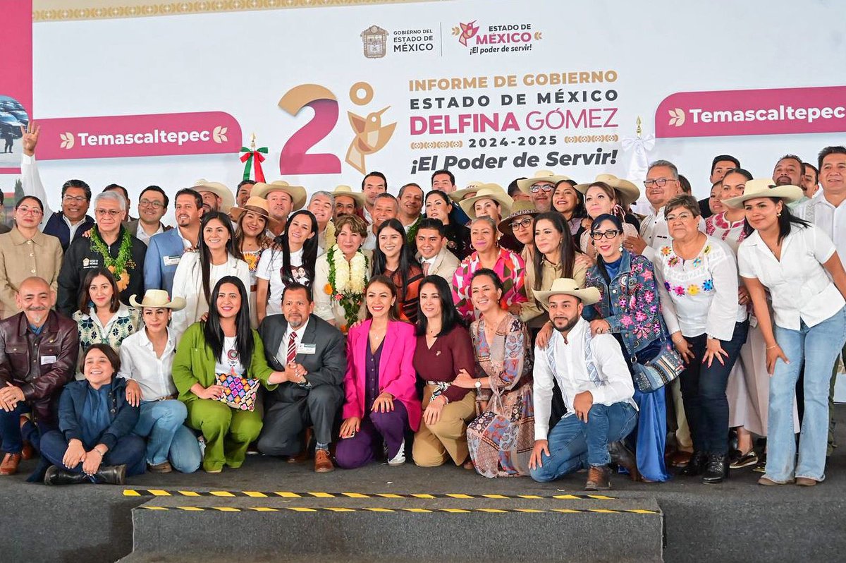 alhely_arronis's tweet image. Acompañamos a nuestra Gobernadora en su visita a #Temascaltepec, donde presentó los avances alcanzados en su segundo año de gobierno en la zona sur del Estado de México, destacando acciones en materia ambiental, educativa, de seguridad y desarrollo económico.

Con…