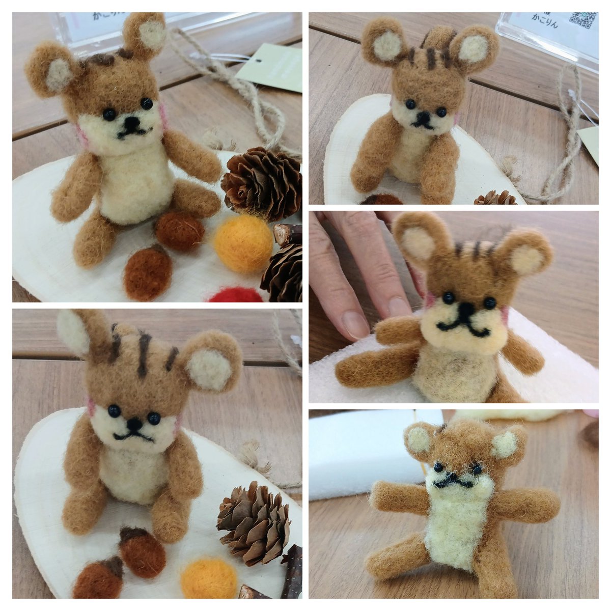 KakoContinue's tweet image. 🎶一緒に作ろう羊毛フェルトの会
楽しく🐿️りすさん作りました♪
初めての方も可愛いりすさんができました
次回ウィズあかしでの活動は
12月13(土)14日(日)｢ウィズフェス2025｣
サロンとみんなの学校に参加が決定
少しずつ準備しよう
今日もHAPPYな一日になりますように🥰