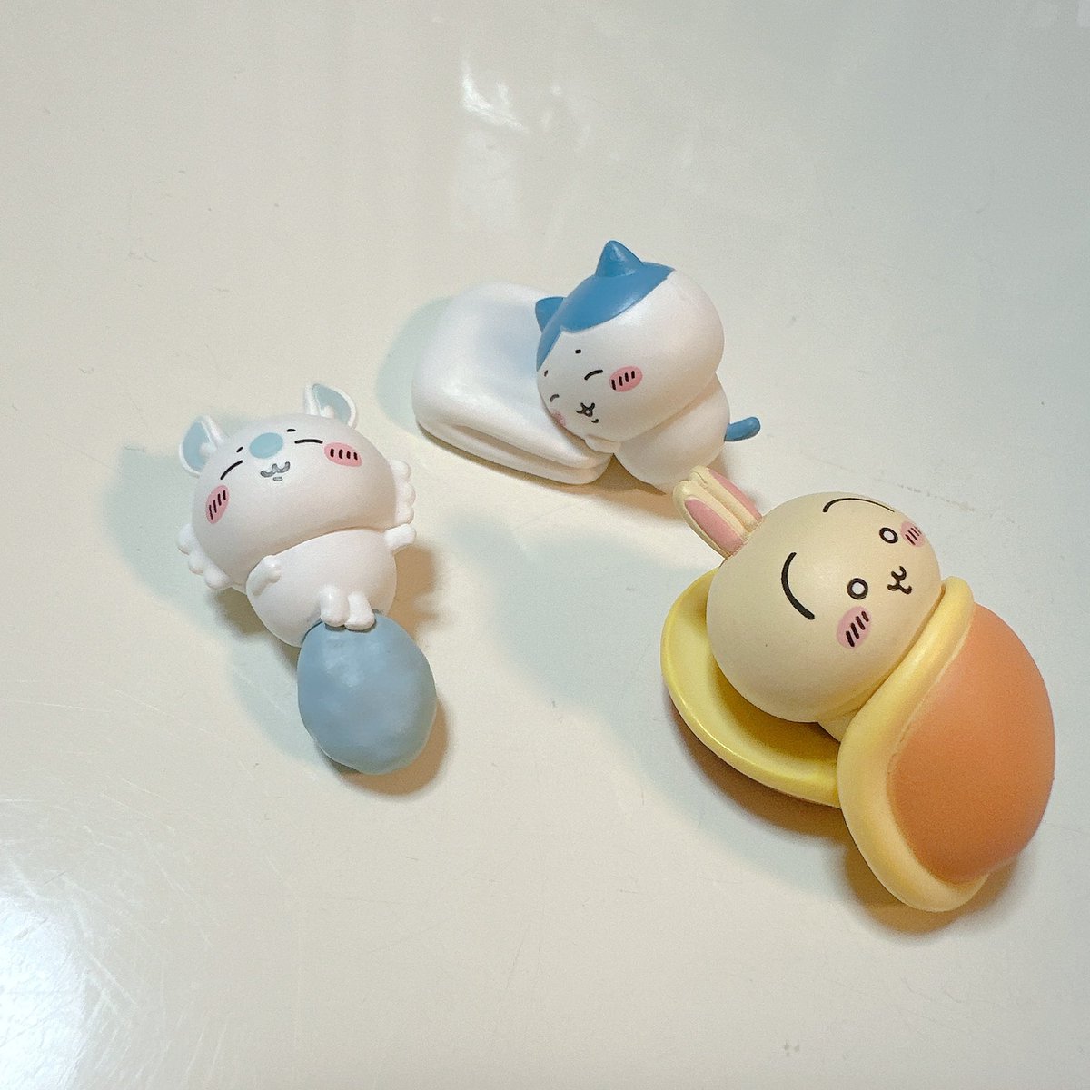 かわいこちゃんたち♡
いっしょに寝たくなるね〜
#ちいかわ