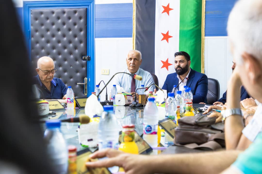 ahmadeidalshami's tweet photo. لقائي اليوم مع اعضاء مجلس جامعة طرطوس المحترمين ،
اقول لهم مجددا ...
بكم ومعكم، نطمح لأن تكون جامعتنا منارة للعلم ومنصة للإبداع ومركزاً للتنمية المستدامة.
وفقكم الله وسدد خطاكم،،، https://t.co/zi5dbWnzl8