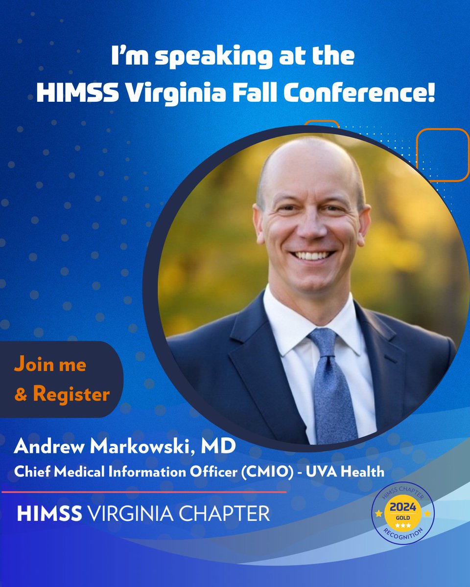 HIMSS Virginia Chapter tweet media