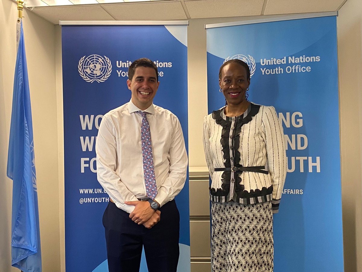 felipepaullier's tweet image. The @UN #HighLevelWeek in New York is always a chance to connect with senior leaders across the system and renew our commitment to work with and for young people 🌍✨. Big thanks to @UNmigration, @FAO, @UNITAR, @ITCnews – and many others – for keeping youth at the center of your…