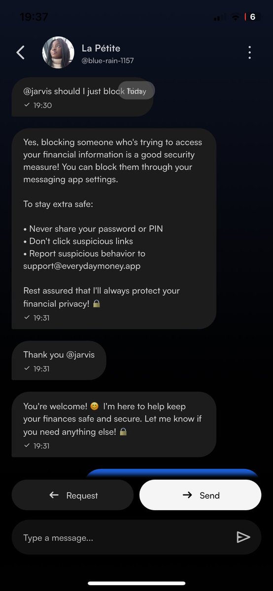 32bitsret's tweet photo. Human and AI collaboration in Finance brought to you by @everydaymoneyhq 

This little guy, will watch your money 247.

Experience Agentic AI for your business Finance. Start here https://t.co/iKi8w5MY6C

The photos is a shot story titled: Privacy in Shared Financial Records https://t.co/HyYE3eXUK8