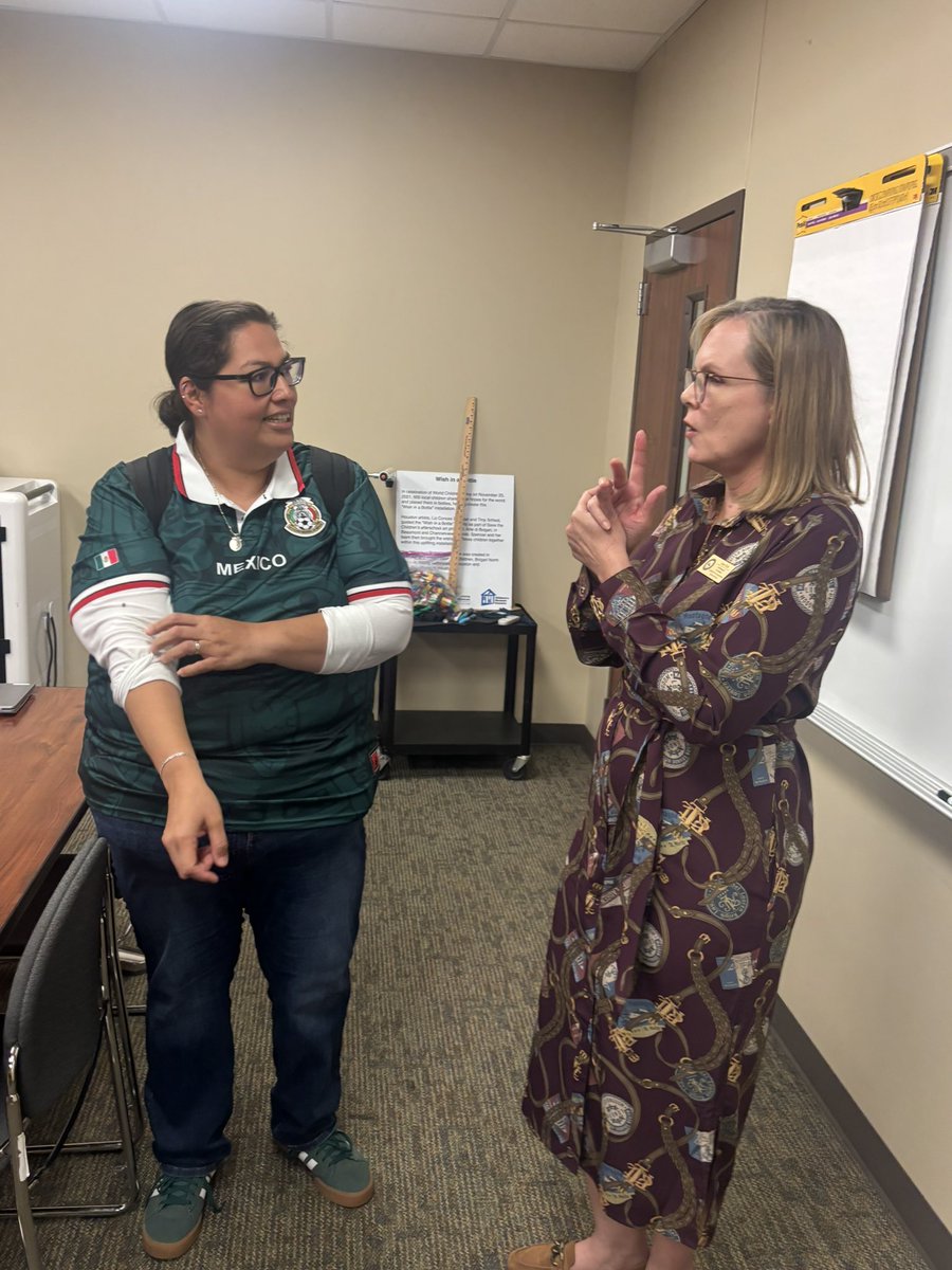 CISD_ML's tweet image. Our first Multilingual Advisory Committee was a success! Grateful for the collaboration with our bilingual/ESL teachers, parents, and multilingual team! #WeAreChannelview