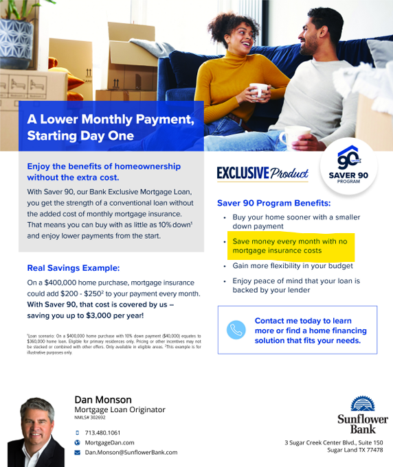 MortgageDanTX's tweet photo. 10% down, no MI/PMI, and no rate tricks to make it happen.
Will this bring more buyers into the market??

#homebuyer #realtors  #mortgages https://t.co/d1SoIxirHh