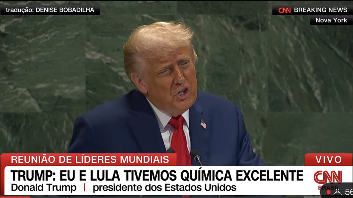 Gente! O Trump mais emocionado que eu! Apaixonou no Lula em 39 segundos…
