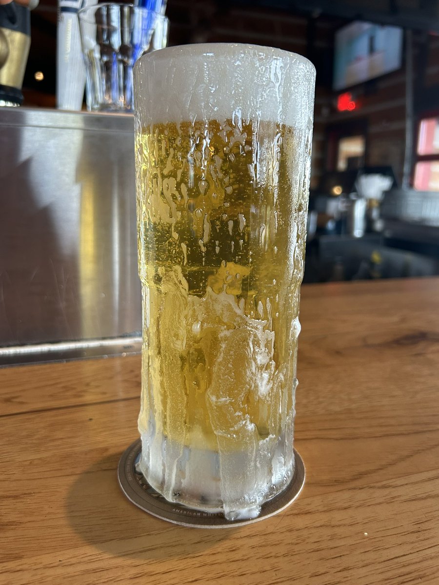 Ever seen sex in a glass? That bitch is frosty