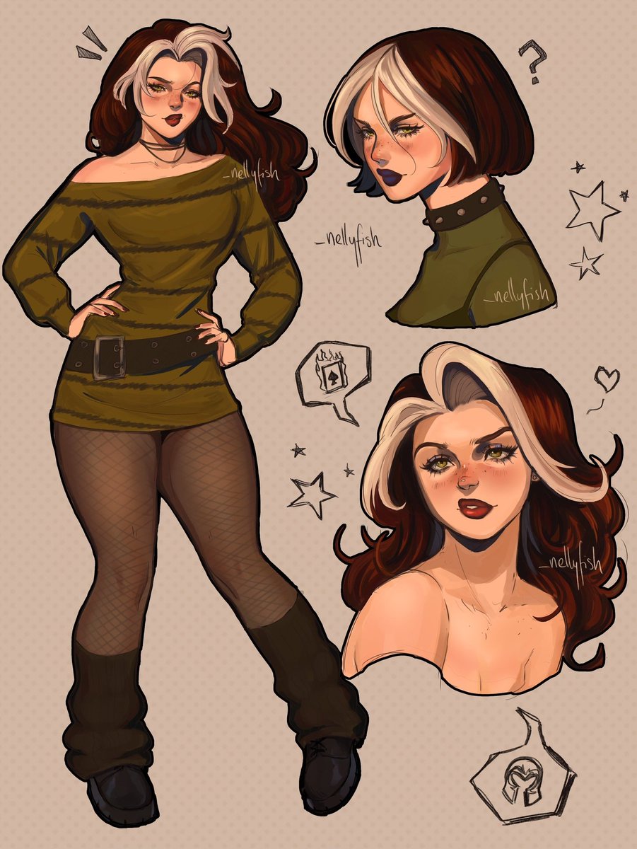 comfortrogue's tweet image. rogue by nellyfish