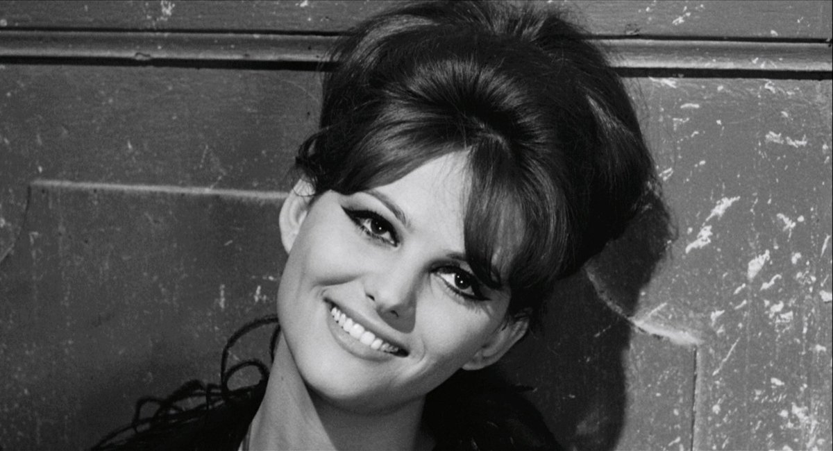 CultFilms are saddened by the passing of Claudia Cardinale (1938–2025), one of the brightest lights of European cinema. In 8½ she became the ideal of Fellini’s imagination, timeless and unforgettable. Buonanotte, Claudia.