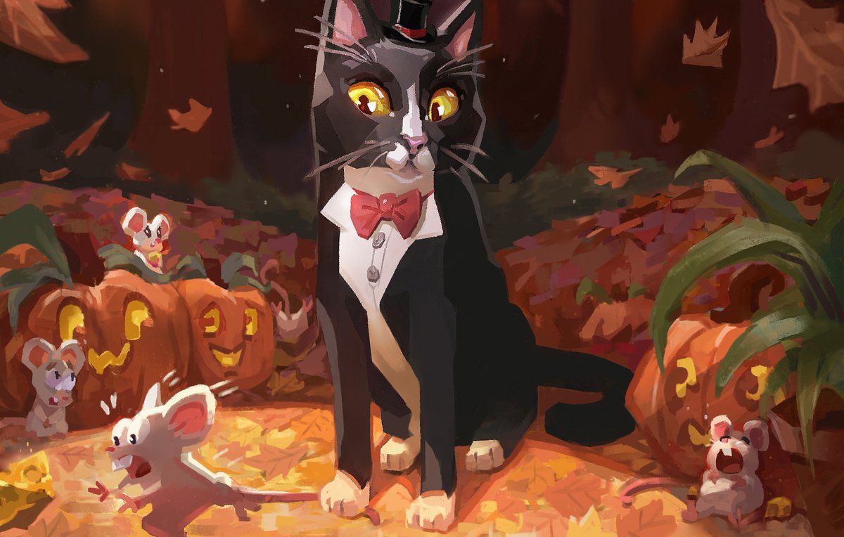 BeefxOfficial's tweet photo. anyone else only see the mistakes once they've posted the image? anyways painted my gfs cat :) https://t.co/qoPyDBPBjf