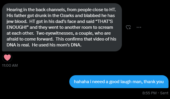OMGitsFlood's tweet photo. HT's Trashy drunk dad should contact me.  We ARE going to get to the truth of him... sooner is better than later. https://t.co/DoAcZm2FPA
