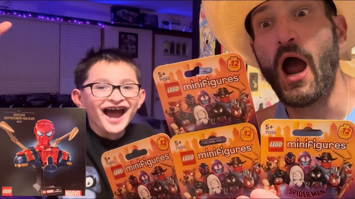 Nunzhophop's tweet image. #1 @mewingwang
😎👦🏻❓🧱🕸️☺️🕷️👍
😎DUHOP😎&amp;amp;👦🏻ENZO👦🏻❓MYSTERY❓🧱LEGO🧱🕸️SPIDER-MAN SPIDERVERSE🕸️☺️MINI FIGURES☺️+🕷️IRON SPIDER-MAN BUST🕷️REVIEW SUBSCRIBE👍LIKE👍REPOST youtu.be/TiBmAbQNwp4?si…