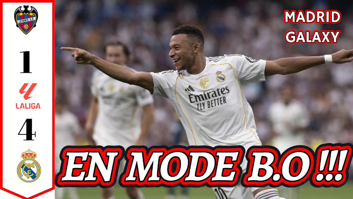 MadridGalaxyFR's tweet photo. https://t.co/6G7AQzsTr4
#RealMadrid #football
#mbappe #vinicius #bellingham #mastantuono
#madridgalaxy #MatchRealMadrid #MatchFootball
LE REAL MADRID CONTINUE SON SANS FAUTE👌 MBAPPÉ EST IMPRESSIONNANT😍 #realmadrid #football
Merci pour le partage, un like et un commentaire! https://t.co/RGRorvaXtd