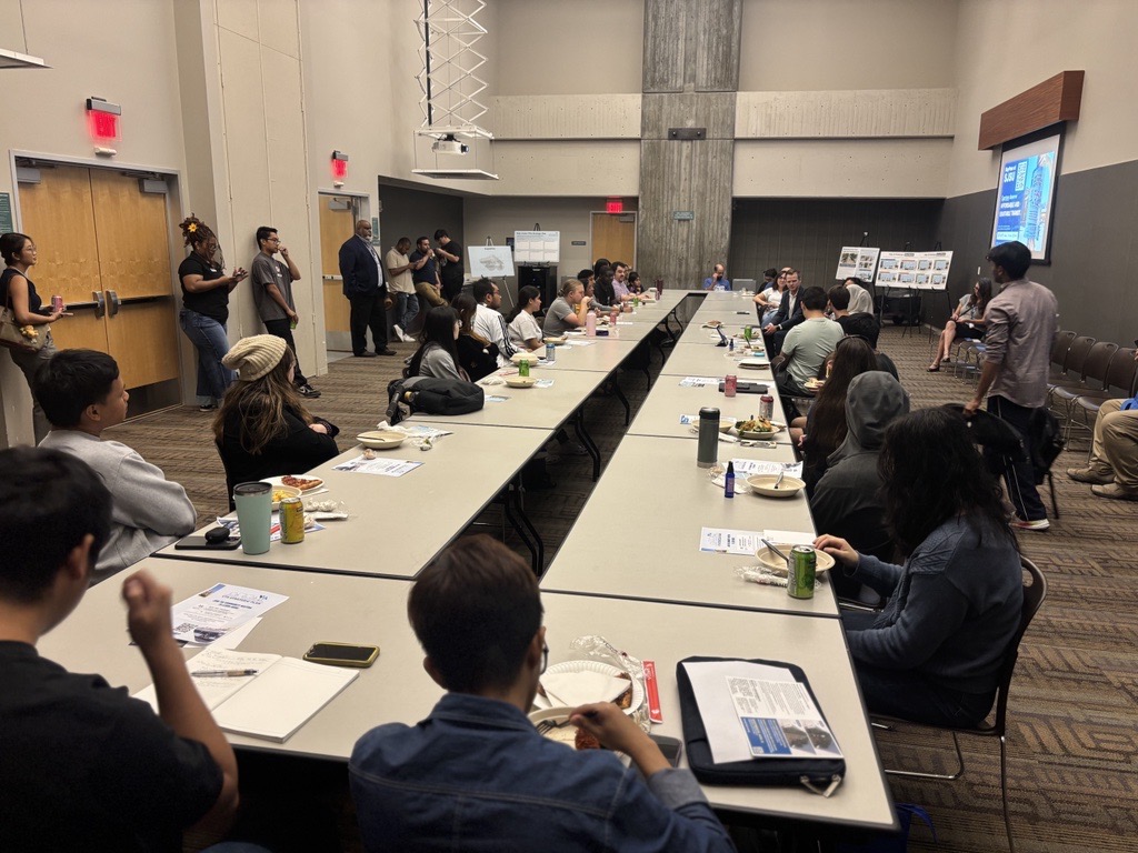 VTA joined a group of <a href="/SJSU/">San José State University</a> student leaders and riders for a dynamic discussion on the impact of public transportation on our communities. Thank you to all the participants for their invaluable insights. It's through these dialogues that we drive progress forward.