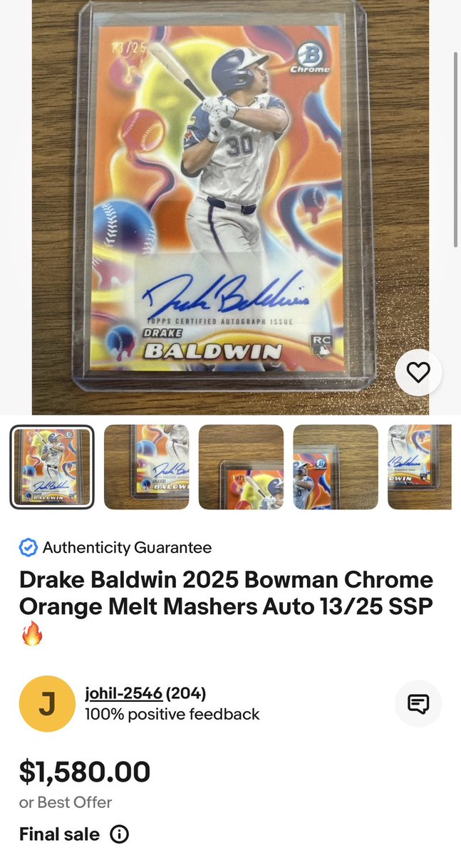 BornOn3rdBase42's tweet image. Some of yall are out of your mind with these release day prices lol