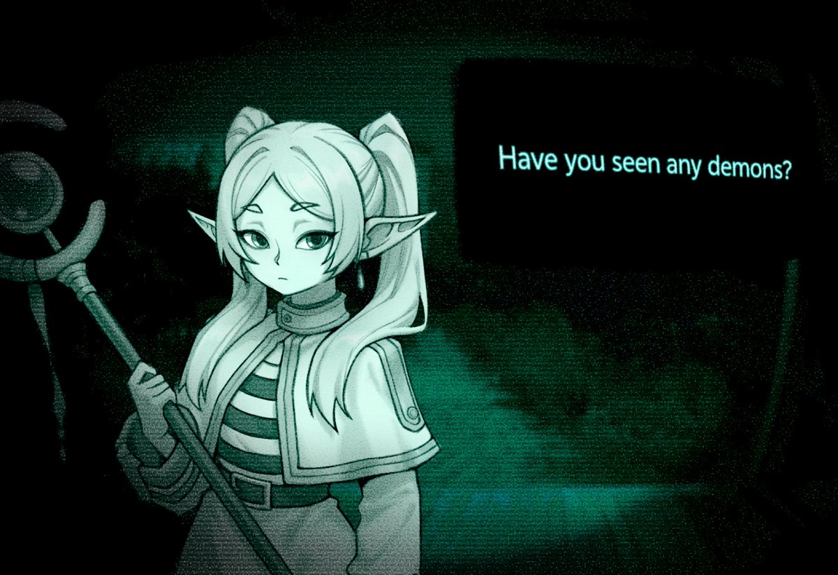 Frieren is not a human