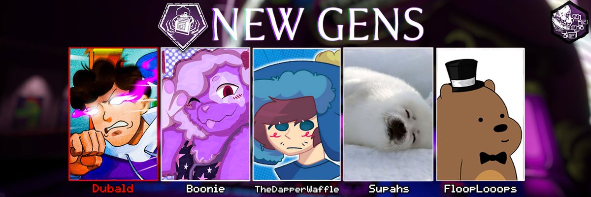 jerakaigamezYT's tweet image. ONE MORE NIGHT OF DBD TEAM ANNOUNCEMENTS

TEAM 1: NEW GENS
DuBald as Killer playing Unknown and Pyramid Head
TheDapperWaffle
FloopLooops
Supahs
Boonie