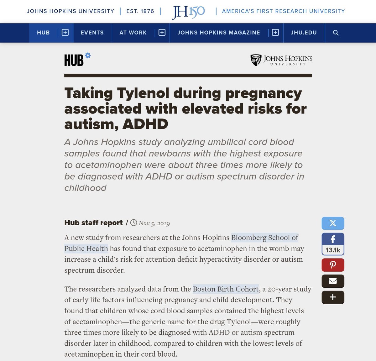 <a href="/SenatorHeinrich/">Martin Heinrich</a> And Johns Hopkins.