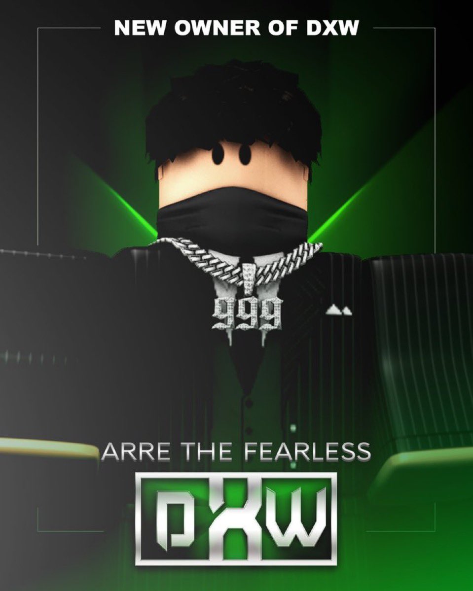 WrestleOpsRB's tweet image. BREAKING: Fearless Arre has been Confrimed as the New Owner Of DXW

Congrats.