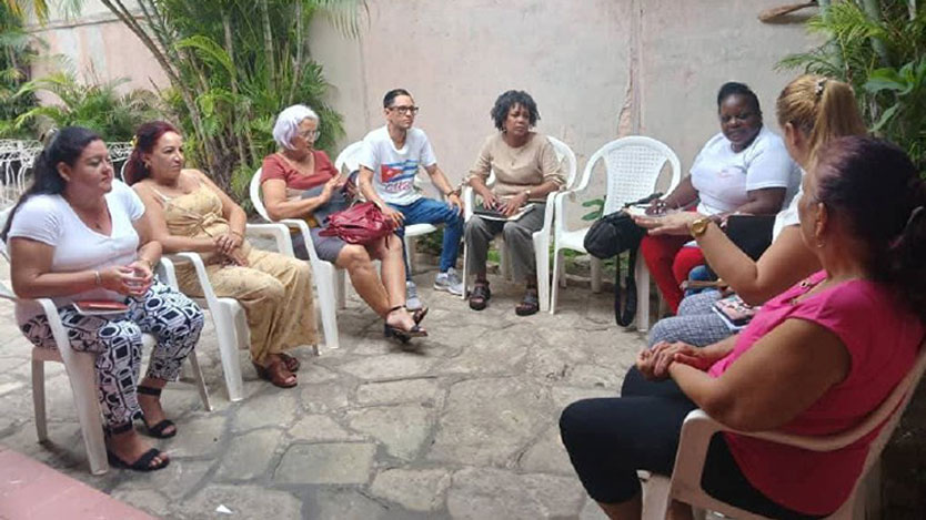 #CiegoDeAvila Diputados a la Asamblea Nacional del Poder Popular (ANPP) intercambian con trabajadores del Ministerio de Ciencia, Tecnología y Medio Ambiente (Citma) en la provincia de Ciego de Ávila.