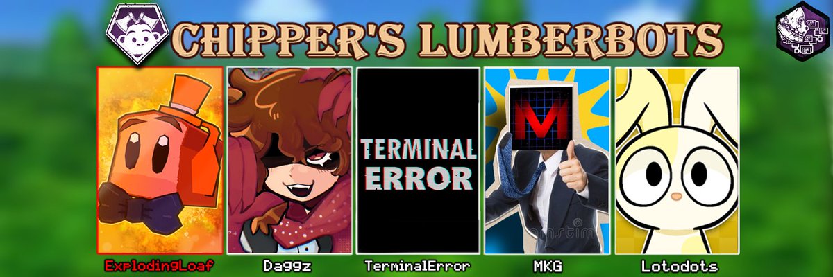 jerakaigamezYT's tweet image. ONE MORE NIGHT OF DBD TEAM ANNOUNCEMENTS

TEAM 4: CHIPPER LUMBERBOTS
Exploding Loaf as Killer playing Wesker and Nemesis
Daggz
TerminalError
MKG
Lotodots