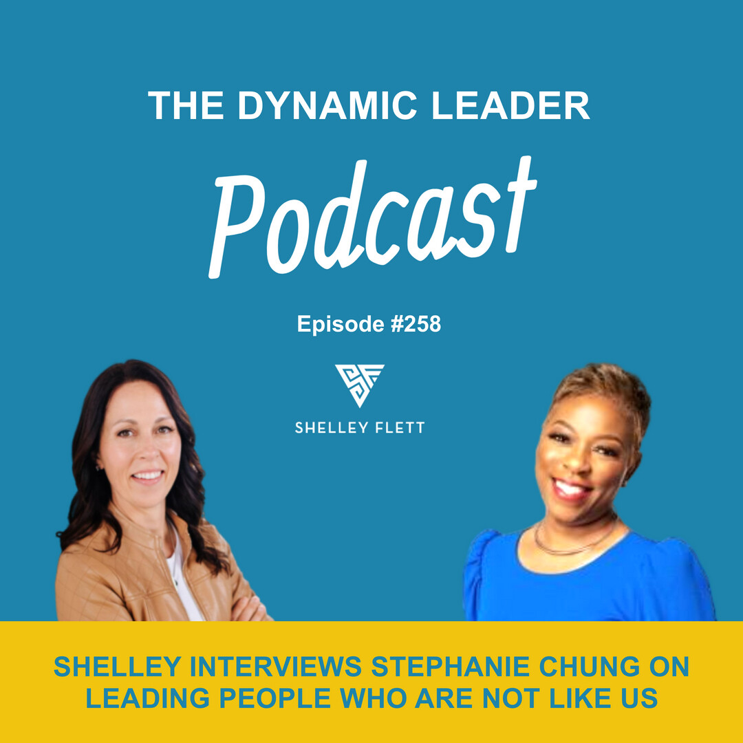 🎙️🎙️THE DYNAMIC LEADER PODCAST - Episode #258. Shelley interviews Stephanie Chung on how to lead people who are not like us.

🎧 Listen now: open.spotify.com/episode/1uyCVJ… 

#dynamicleadership #leadership #curiosity #adaptability #podcast