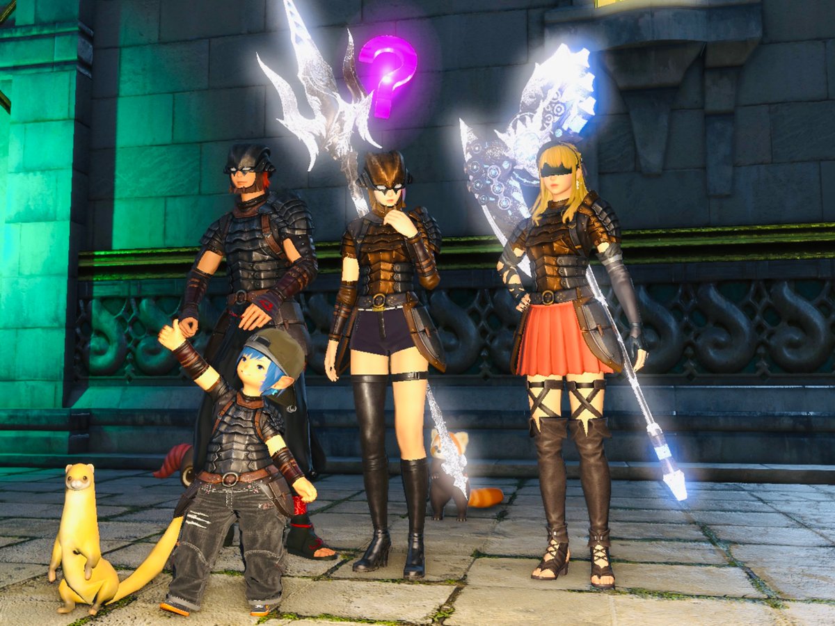 【募】サンドリアのタンクとスレイヤーの胴と頭装備をオシャレに着こなせるミラプリ上級者様😂

ウチのフリカンではこれは救えない､､､との結論に🤣