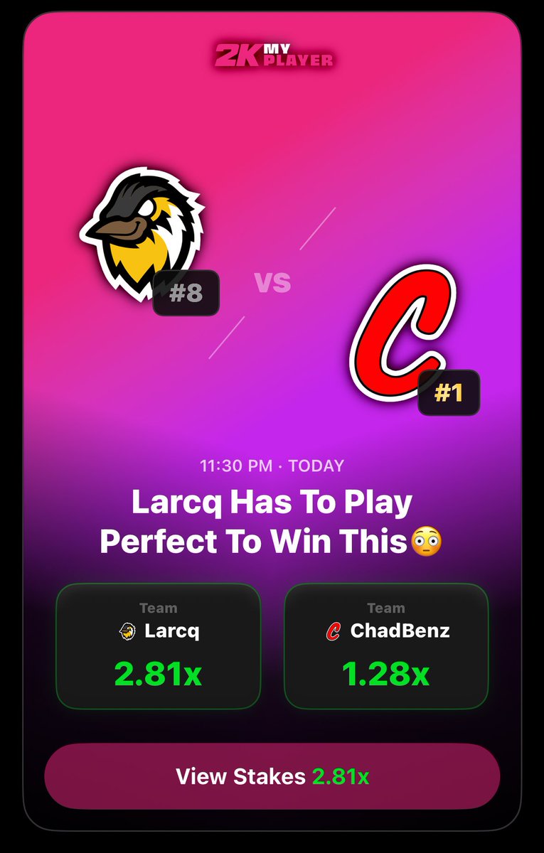 1v1Me's tweet image. Tuesday Night Battles 🎮

7:30PM EST: @Freethepenguin_ 🆚 @CleffTheGod 
     “Penguins running out of time”

10PM EST: @Prodahh_ &amp;amp; @lonnerdd 🆚 @iBuLieVe &amp;amp; @JujuSaiyan 
    “Two teams fighting for playoffs”

12:30AM EST: @Larcq2k &amp;amp; @OCgritty 🆚 @ChadBenz_ &amp;amp; @Meter_Man_Los…