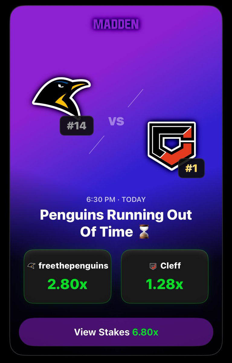 1v1Me's tweet image. Tuesday Night Battles 🎮

7:30PM EST: @Freethepenguin_ 🆚 @CleffTheGod 
     “Penguins running out of time”

10PM EST: @Prodahh_ &amp;amp; @lonnerdd 🆚 @iBuLieVe &amp;amp; @JujuSaiyan 
    “Two teams fighting for playoffs”

12:30AM EST: @Larcq2k &amp;amp; @OCgritty 🆚 @ChadBenz_ &amp;amp; @Meter_Man_Los…