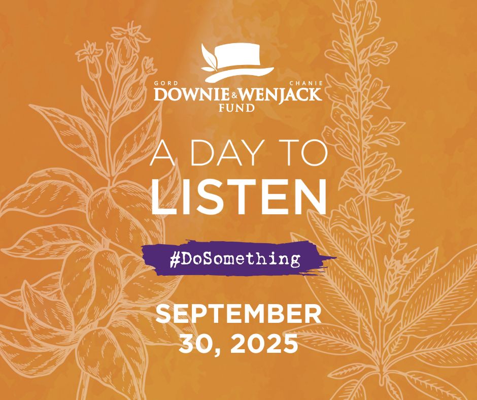Virgin Radio Calgary (@virginradioyyc) on Twitter photo Join us Sept 30 from 6AM – 6PM as we mark the National Day for Truth and Reconciliation with A DAY TO LISTEN, in partnership with <a href="/downiewenjack/">Downie Wenjack Fund</a>.
Hear powerful insights from special guests on what brought us to this moment and where we can go from here.
#ADAYTOLISTEN #NDTR Join us Sept 30 from 6AM – 6PM as we mark the National Day for Truth and Reconciliation with A DAY TO LISTEN, in partnership with <a href="/downiewenjack/">Downie Wenjack Fund</a>.
Hear powerful insights from special guests on what brought us to this moment and where we can go from here.
#ADAYTOLISTEN #NDTR