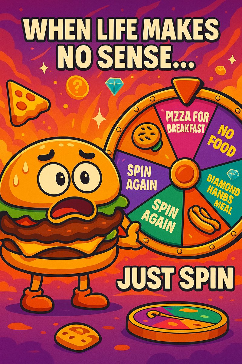 FlipArmy_onsol's tweet image. When life feels random, let chaos decide. 🍔🎡
Spin it, flip it, live it. 🚀 #FoodieFlip #MemecoinMagic #SpinToWin #CryptoLaunch #NewToken #MemeCoin #PumpFun #Solana #DeFi #HODL #FlipTheWheel #TokenDrop #FlipFam