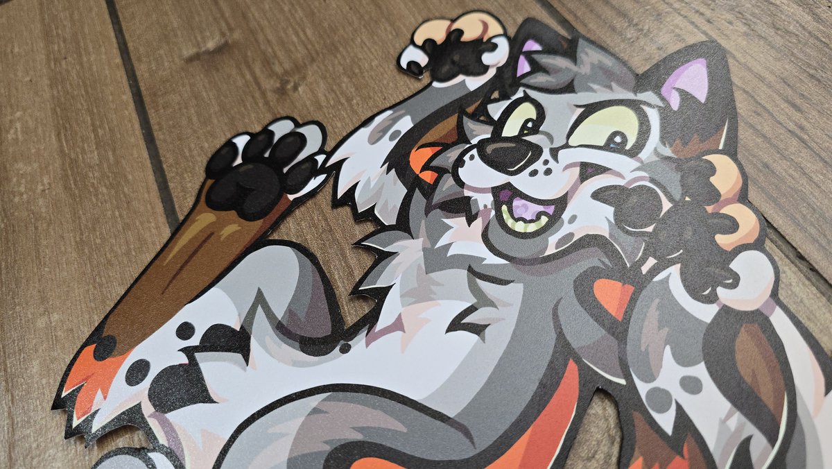 WildePrints's tweet photo. We are [Wide Open] for [Prints] &amp; Posters right now, still 15% OFF for a Limited Time!

Featured: Our (fav) elegant Eggshell Satin! Pricing +/- $0.05 sq/in, depending on QTY. Contour (shaped) cut not offered.

🎨 Stunning art by @ScaredStoked
🧡 Order: https://t.co/8ZSbS11RmU 🦊 https://t.co/KDTPale6xP