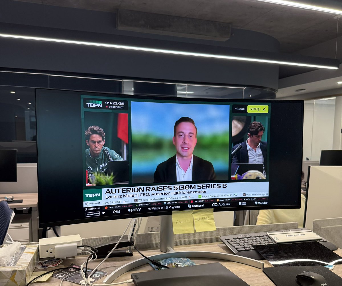 nidmarti's tweet image. Great to see @drlorenzmeier on @tbpn today.  @johncoogan @jordihays thanks for the loud drumbeat!  Live from @BessemerVP NYC…