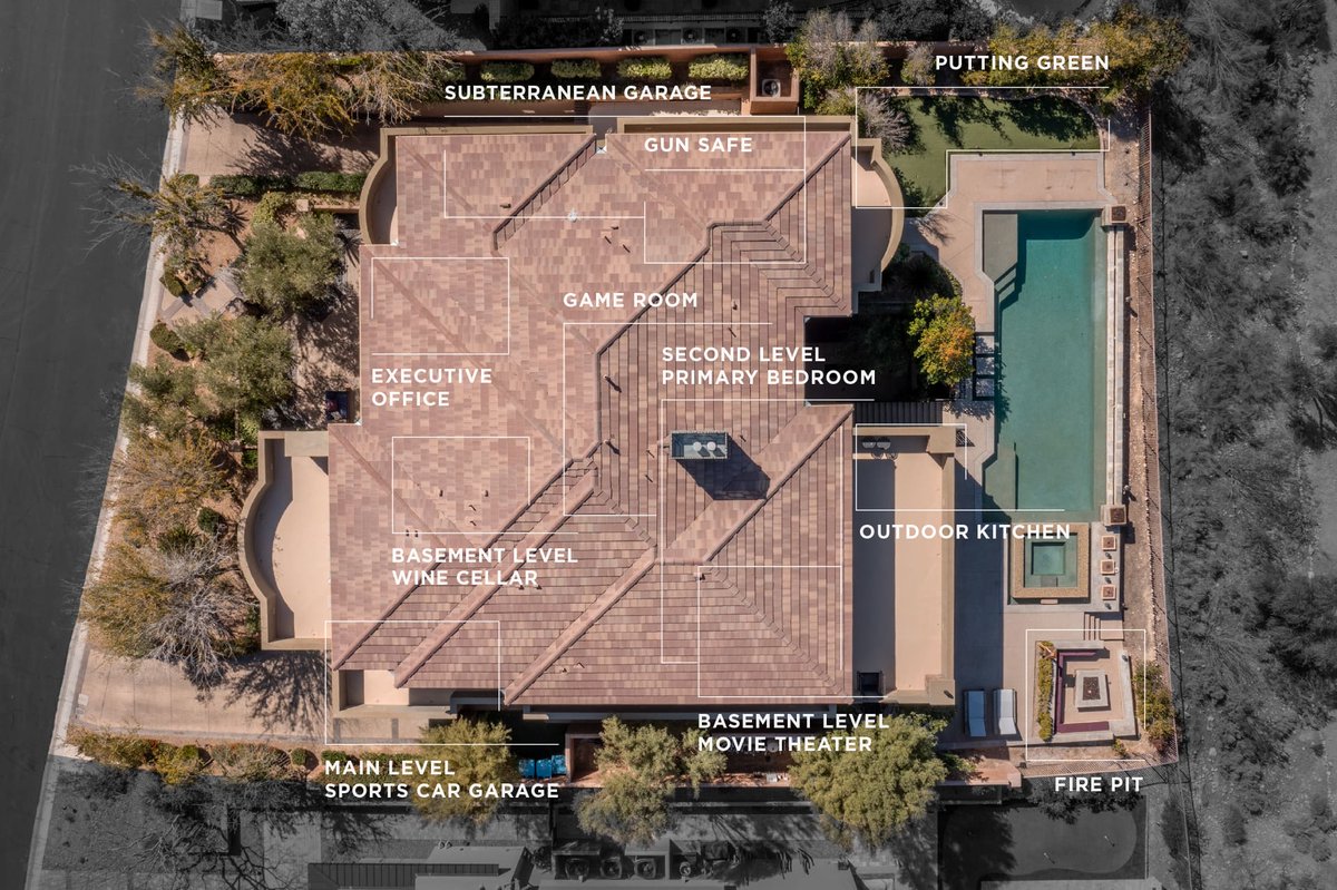 An extraordinary custom estate located in the exclusive Falcon Ridge community situated behind the guard gates of The Ridges in Summerlin. This 9,404 sq. ft. masterpiece offers breathtaking mountain, city, and golf course views. ⁠ 

30 Meadowhawk Lane - Las Vegas, NV USA⁠