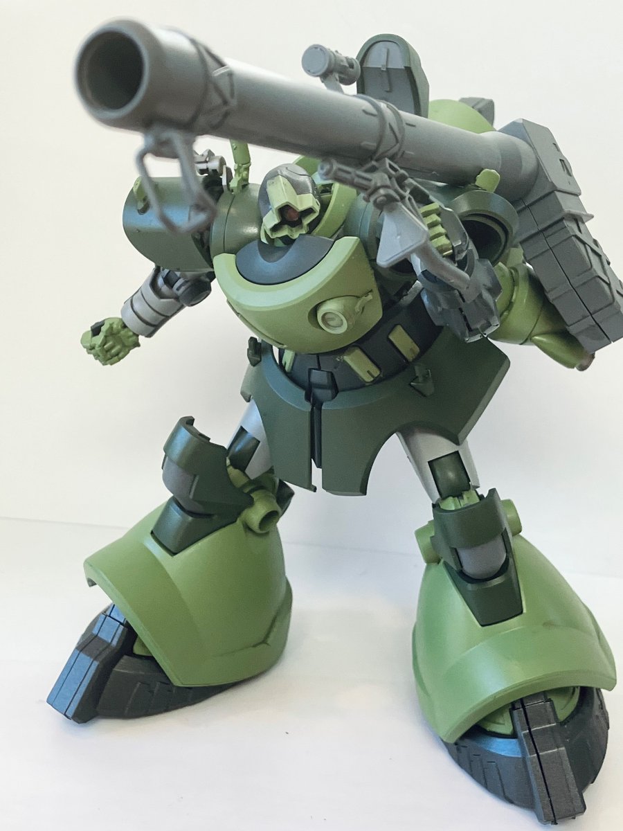 シオンさん専用 リックドム(トクワン専用機)完成しました。 ジオンカラーで統一された