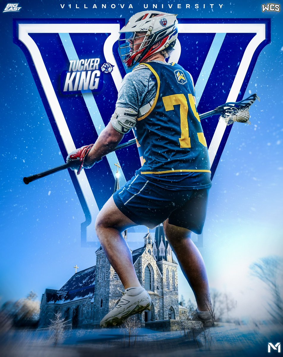 Huge congratulations to ‘27 defenseman Tucker King on his commitment to <a href="/NovaLacrosse/">Villanova Men's Lax</a>