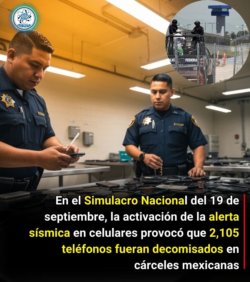 🚨 Alerta Sísmica fue más que un simulacro

Durante el Segundo Simulacro Nacional de 2025, realizado el 19 de septiembre, la activación de la alerta sísmica en más de 80 millones de celulares en México provocó que 2,105 teléfonos fueran decomisados en diversos penales del país.