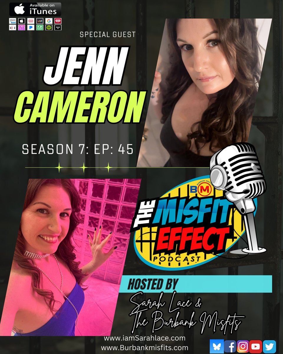 knockoutnetwork's tweet image. NEW @burbankmisfits The Misfit Effect episode titled The Nurse Effect w/ Jenn Cameron @sexynursejenn1 w/ host @iamsarahlace &amp;amp; @rawstarr for audio  podcasts.apple.com/us/podcast/the… burbankmisfits.com/podcast/jenn/ &amp;amp; Every Podcast Platform. for video: youtu.be/1szqng324Ac #podcast