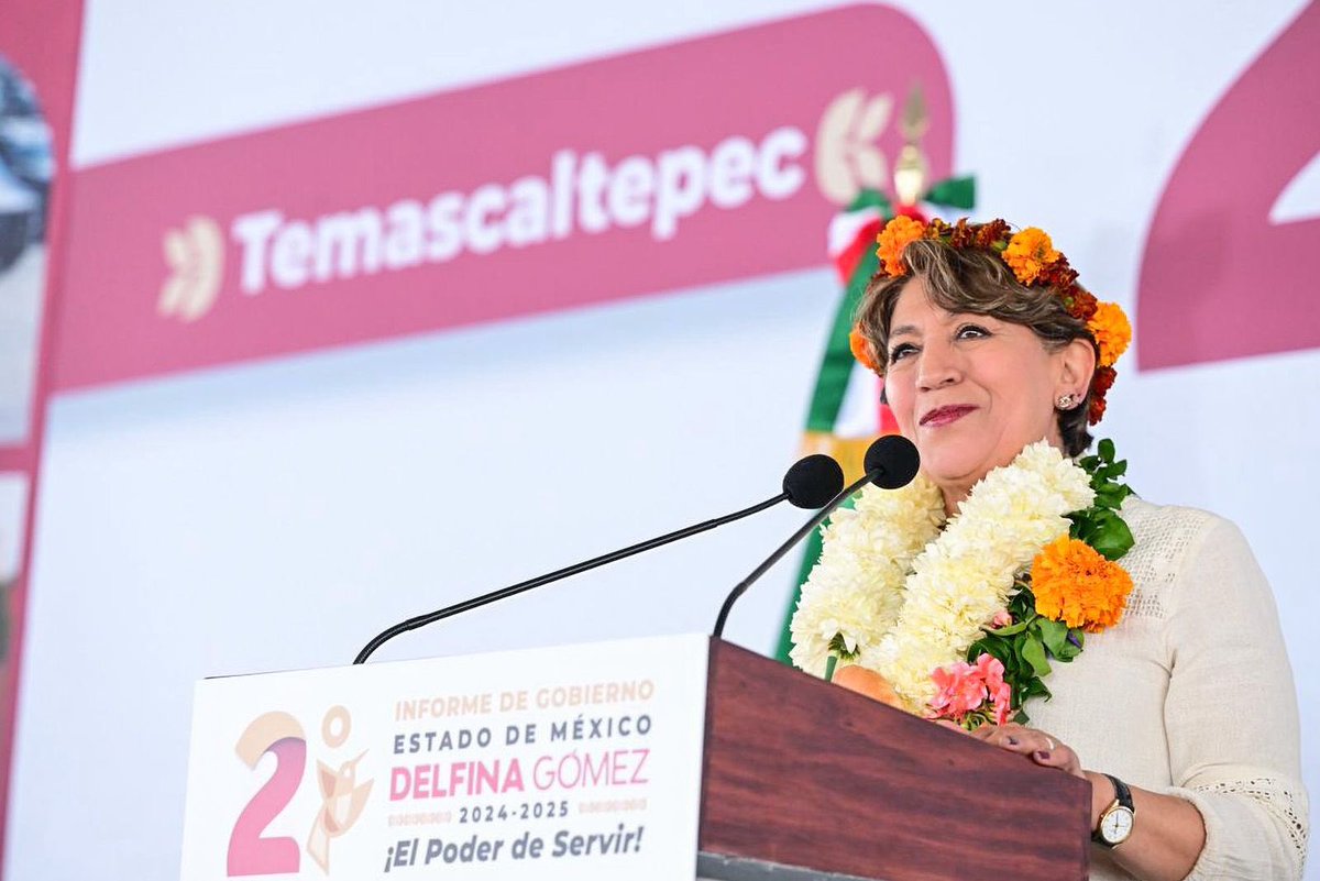 horacioduarteo's tweet image. Hoy tocó rendir cuentas en el sur del #EdoMéx 👏🏼
Nuestra querida Gobernadora @delfinagomeza encabezó su Segundo Informe de Gobierno en #Temascaltepec, donde cientos de mexiquenses hicieron notar su cariño por el gobierno humanista y cercano que ella lidera.