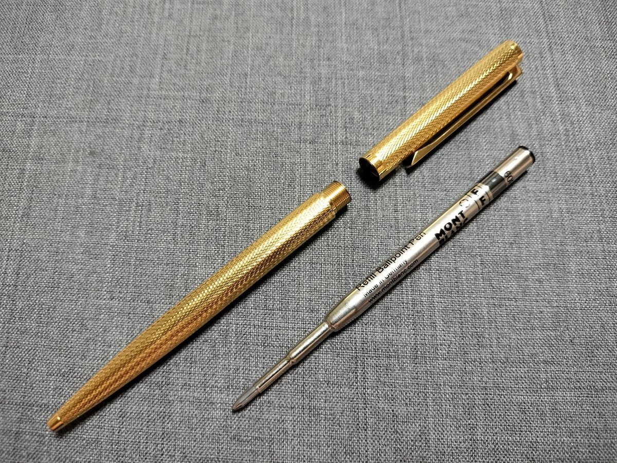 ⭐️金運を呼ぶ総金張りS-ライン・モデルNo2947⭐️モンブラン⭐️金運上昇アイテム 楽天市場】貴重！ 1960's MONTBLANC/モンブラン NO