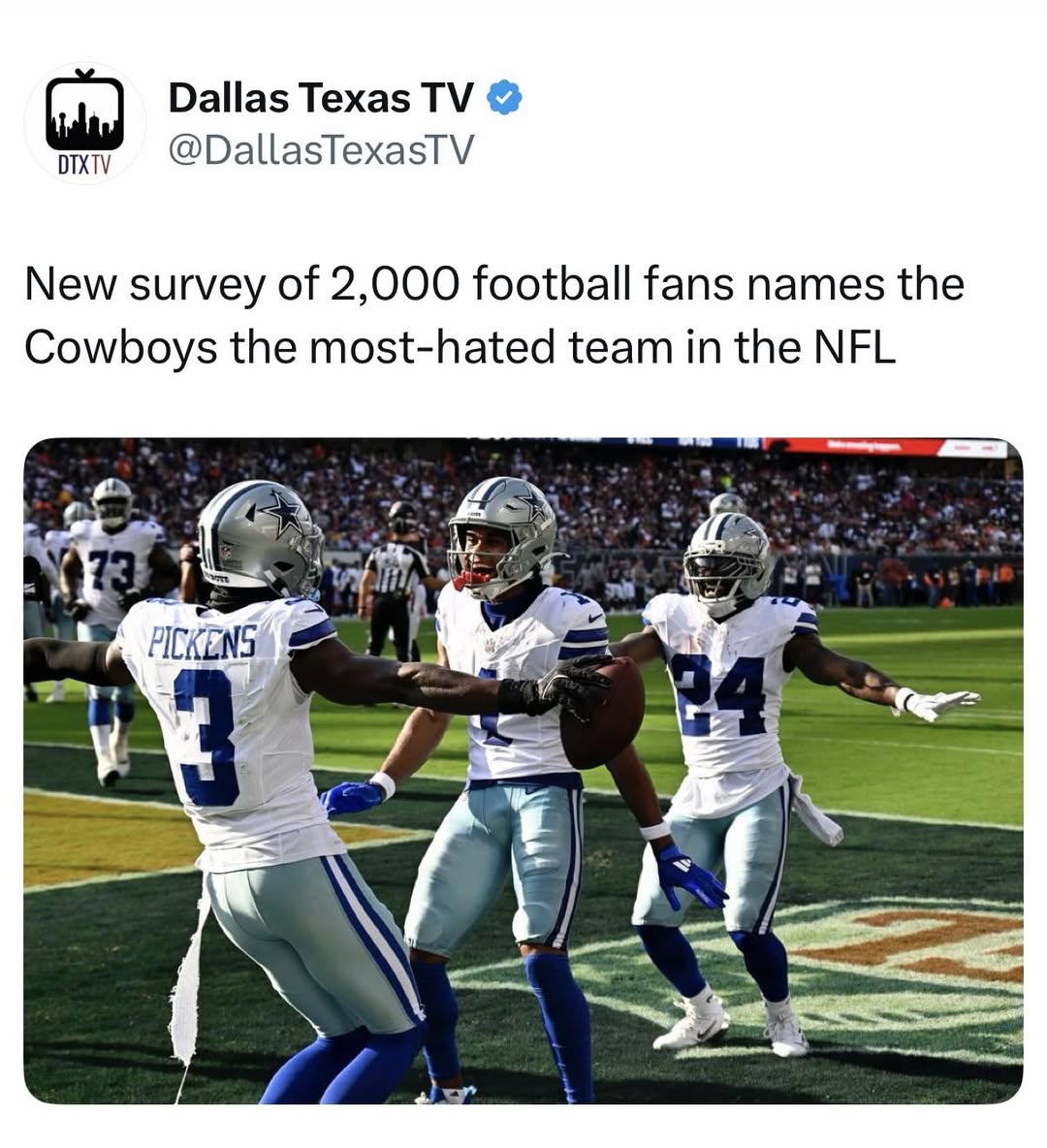 JesusChryslerII's tweet image. #CowboysNation