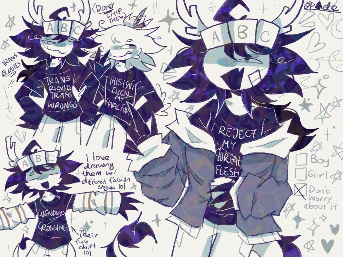 [Repost] Silly reminder that Swap!Thavel is whatever gender you want them to be, I just like drawing him with a trans masc body lol #fundamentalpapereducation #fundamentalpapereducationoc #fundamentalswapeducation #fundamentalpapereducationau #fpe #fpetwt #fpeau #fpeau