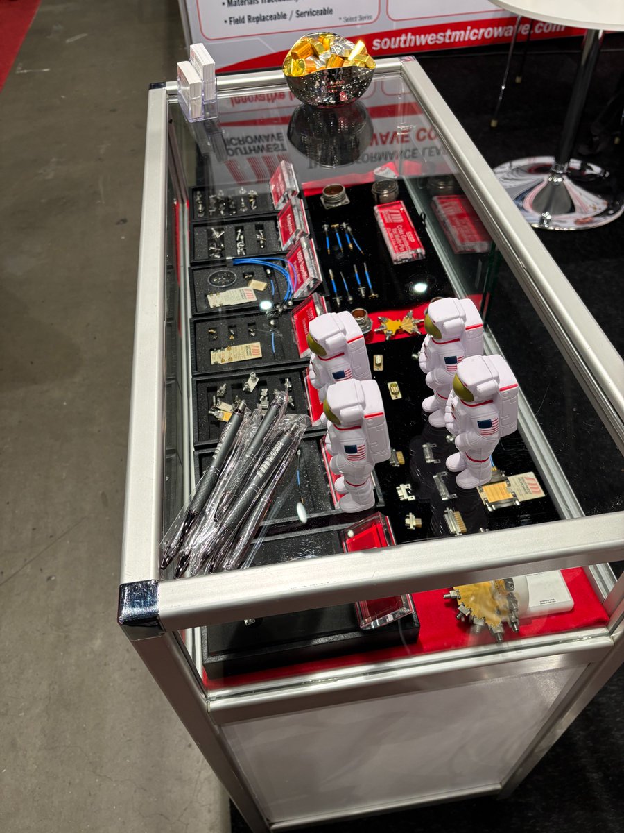 SWMicrowave_MPD's tweet photo. @eumweek is here &amp; we want to meet YOU! @SWMicrowave_MPD is exhibiting at Stand E096. We know you want to see our 𝙉𝙚𝙬 .08 𝙢𝙢 145𝙂𝙃𝙯 𝘾𝙤𝙣𝙣𝙚𝙘𝙩𝙤𝙧!

Our experts in the RF/MW field are excited to help you.

#microwave #rf #connectors #cableassemblies #defense #hirel https://t.co/p158MLPP0B
