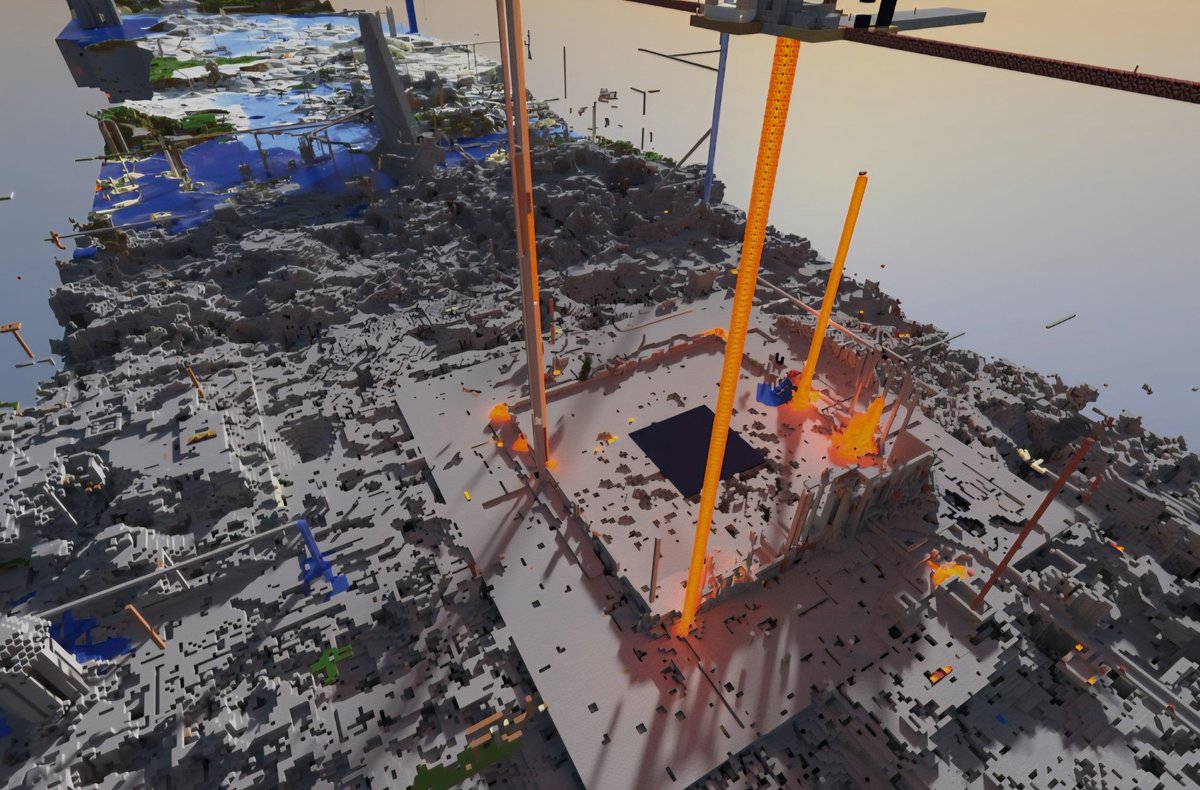 Currently playing 2b2t minecraft