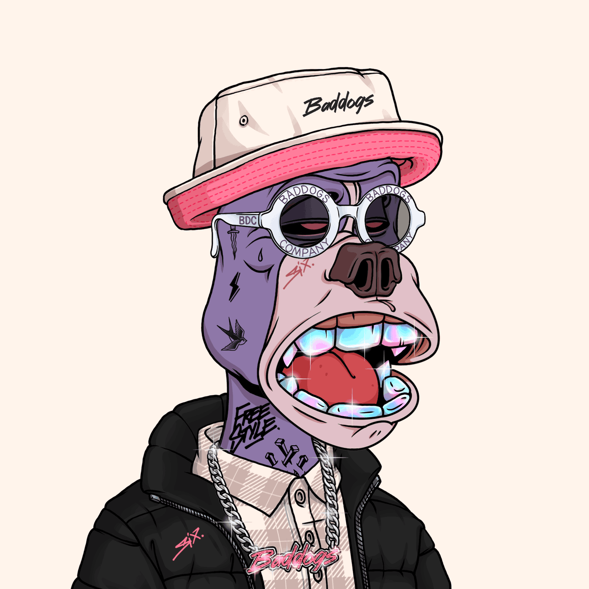 PryceRock's tweet image. Most NFT projects are puppies chasing their tails… @BadDogsCompany is the alpha pack. 🐾 If you can’t handle it, stay on the porch. 
#BadDogCompany 
#BDCO