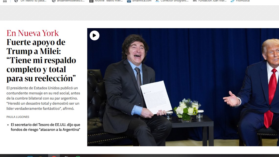 el cachivache ya tiene los fondos para su campaña del 2027... Privilegios de uno de la casta
<a href="/JMilei/">Javier Milei</a> <a href="/FuerzasDelCielo/">Las Fuerzas del Cielo</a>