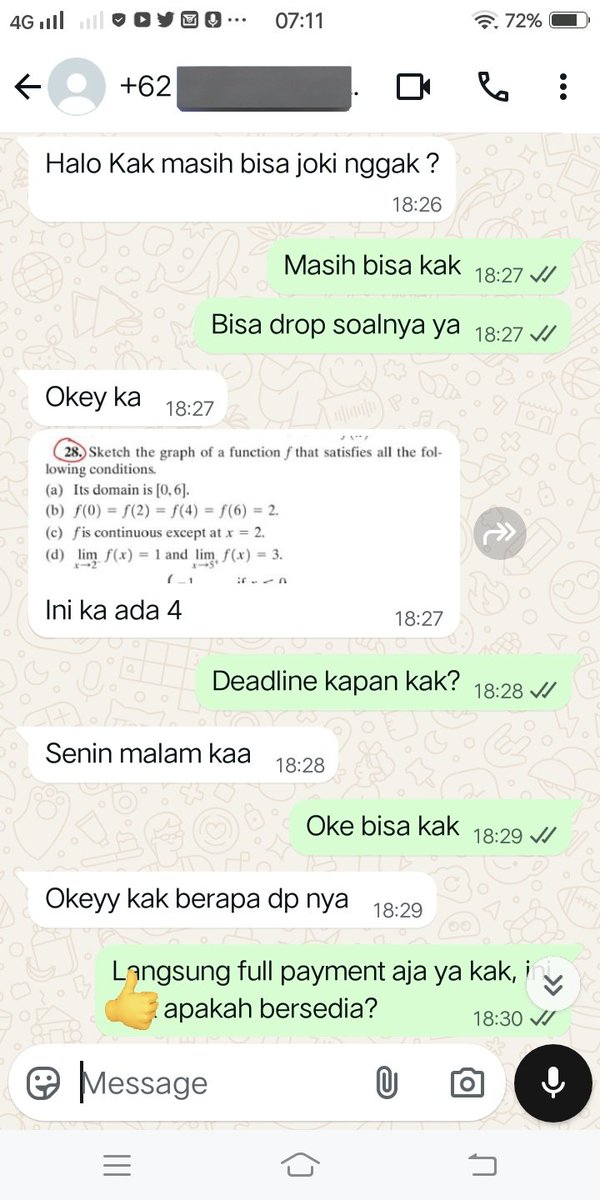 joki_in79's tweet image. 443. Joki Tugas Kalkulus - Fungsi
#jokitugas #kalkulus #matdas