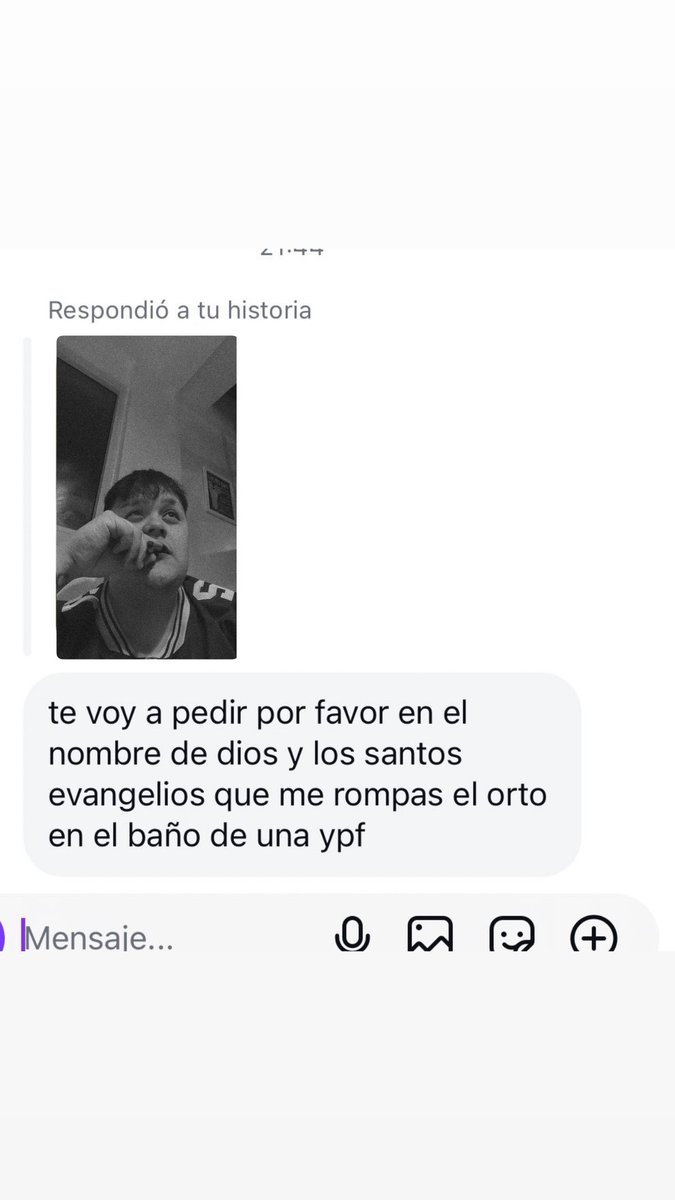 ¿Qué se responde a esto? ¿Qué pasa si hubiera sido al revés?