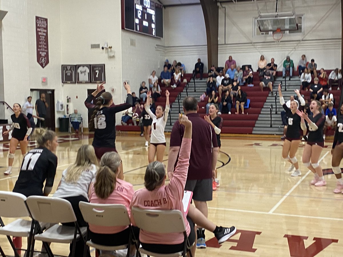 CaravelAcademy's tweet image. Congrats to our Volleyball team!  They won an exciting match last night beating St. Georges 3-2.  It was great seeing the team come together to get the win.

#caravelacademy #caravelfamily #LearningWithAPurpose #caravelvolleyball