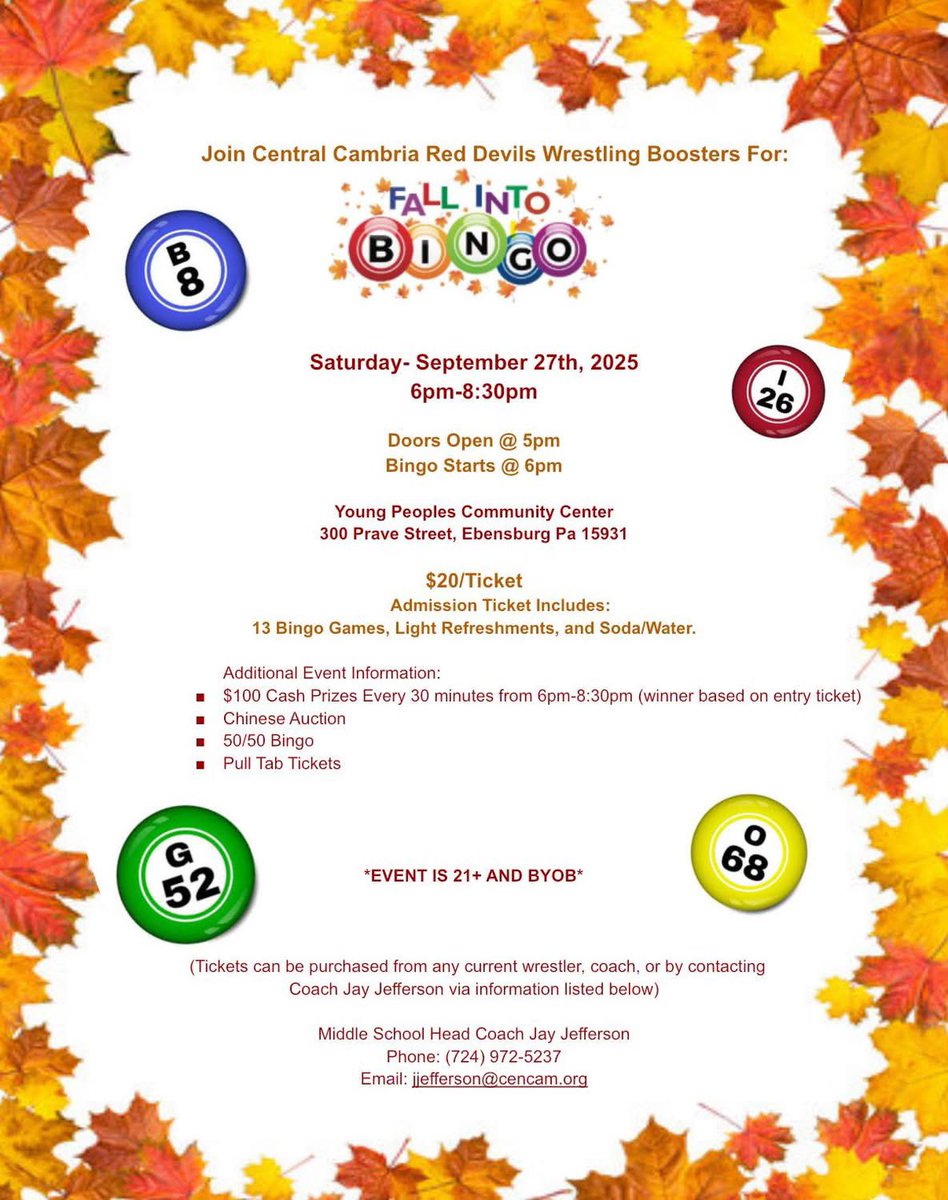 Central Cambria Wrestling tweet media